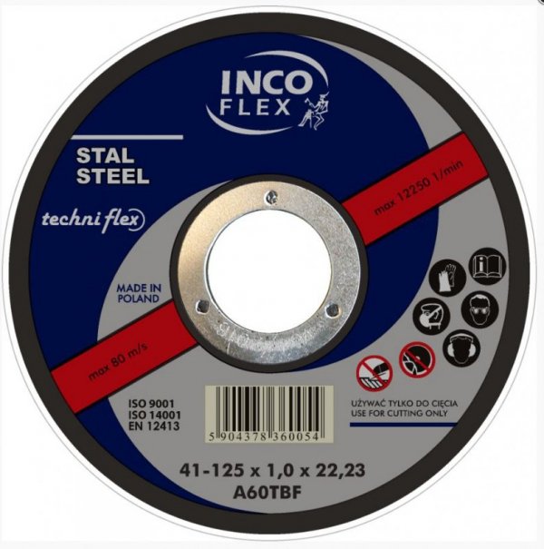 TARCZA PŁASKA T1A 180*2.0*22 (1 SZT)