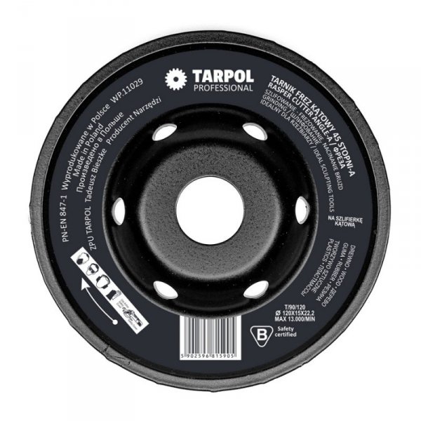 TARNIK FREZ KĄTOWY T-90 45 STOPNI-A 120MM (1 SZT)