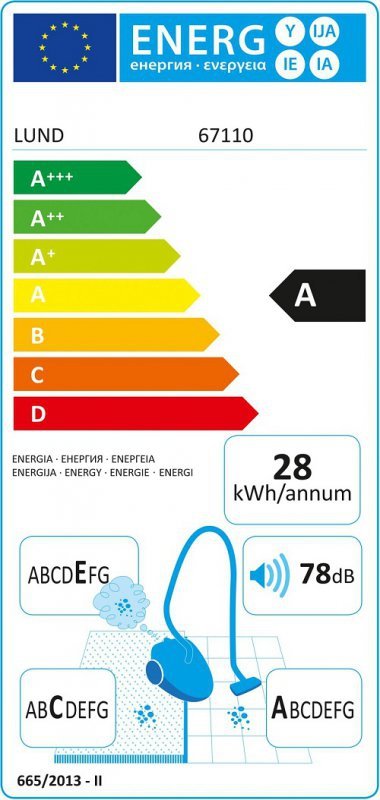 ODKURZACZ PIONOWY 800W 1L. (1 SZT)