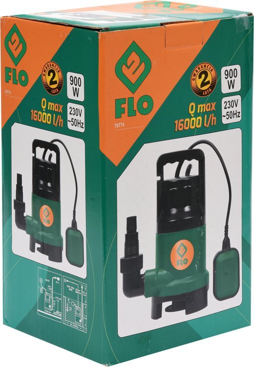 POMPA ZATAPIALNA DO BRUDNEJ WODY 900W (1 SZT)