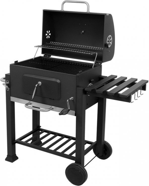 GRILL WĘGLOWY DELUXE, RUSZT 57*37CM (1 SZT)