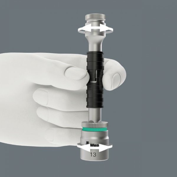 ZESTAW KLUCZY NASADOWYCH ZYLKOP 1/4&#039;&#039; 5-13 MM,16 CZ. (1 KPL)