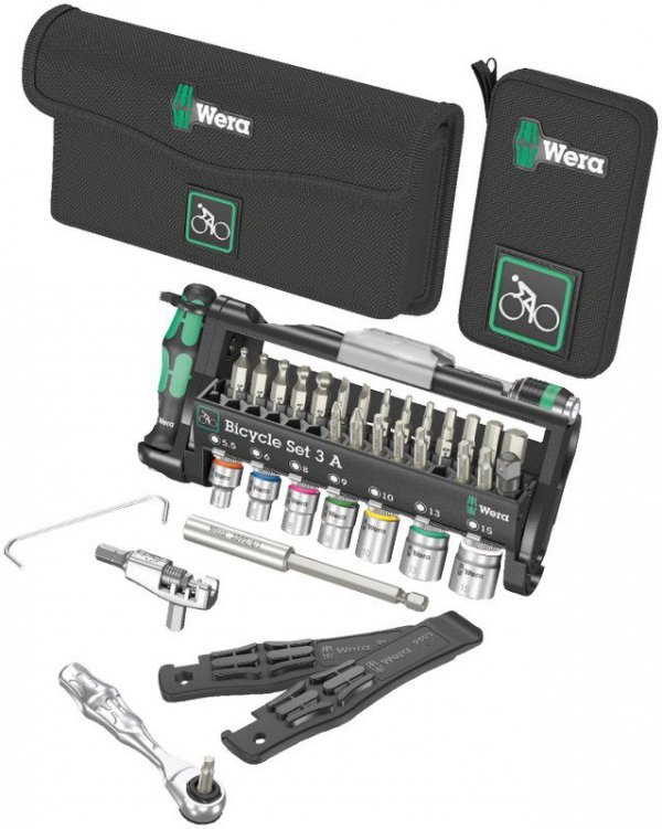 ZESTAW NARZĘDZI DO NAPRAWY ROWERÓW BICYCLE SET 3 A 40 CZĘŚĆ (1 KPL)