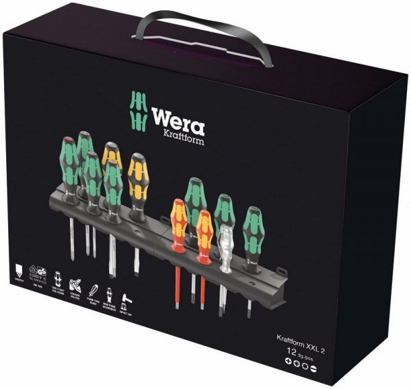 ZESTAW WKRETAKÓW UNIWERSALNYCH KRAFTFORM XXL 2, 12CZ. (1 KPL)