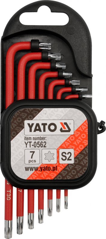 ZESTAW KLUCZY TORX 7 SZTUK (1 KPL)