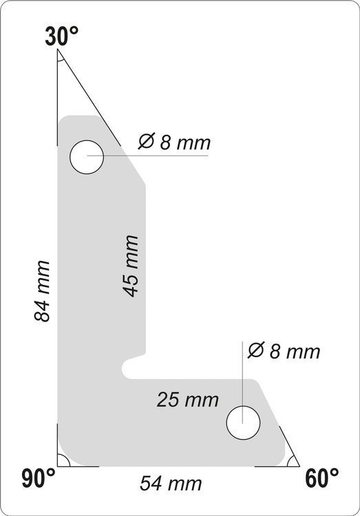 MAGNETYCZNE UCHWYTY SPAWALNICZE 25 KG 2 SZTUKI (1 SZT)