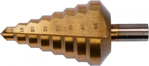 WIERTŁO STOPNIOWE 10-45MM (1 SZT)