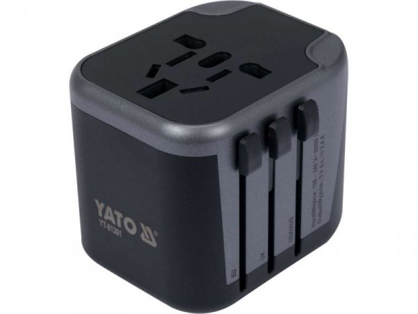 ADAPTER PODRÓŻNY UNIW. 2XUSB 12W (1 SZT)