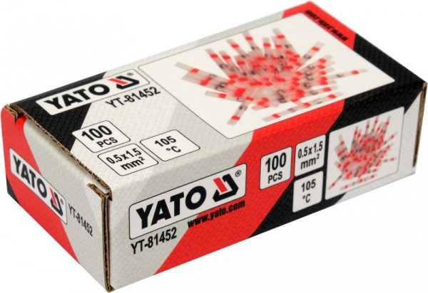 ZESTAW RUREK TERMOKURCZLIWYCH Z CYNĄ 0.5-1.5MM2., 100SZT (1 OP)