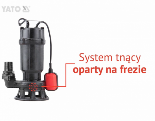POMPA DO ŚCIEKÓW 750W Z ROZDRABNIACZEM (1 SZT)