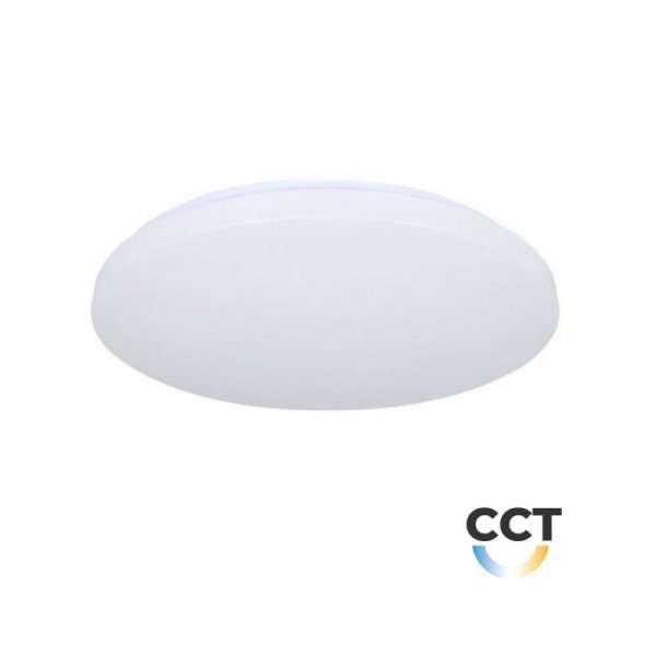 Plafon V-TAC 36W Mleczny Zmiana Koloru CCT fi.480 VT-8436-M-N 3000K-6400K 3900lm
