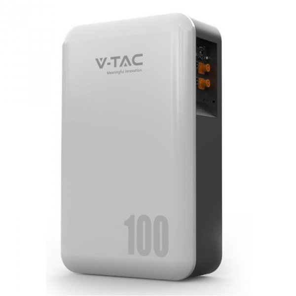 Magazyn Bank Energii V-TAC 5,12kWh 51,2V IP65 VT-48100-W2 10 Lat Gwarancji