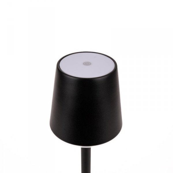 Lampka Biurkowa Nocna V-TAC 3W LED Ładowanie Ściemnianie Czarna VT-7703 4000K 70lm