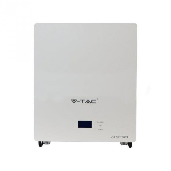 Magazyn Bank Energii V-TAC Powerbank AT48-100H 5.12kWh 100Ah/51,2V 5120Wh LiFePO4 VT-5139 10 Lat Gwarancji