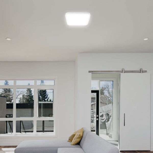 Plafon V-TAC 48W LED SAMSUNG CHIP Kwadrat 42x42cm Natynkowy IP44 Biały VT-8630 4000K 5160lm 5 Lat Gwarancji