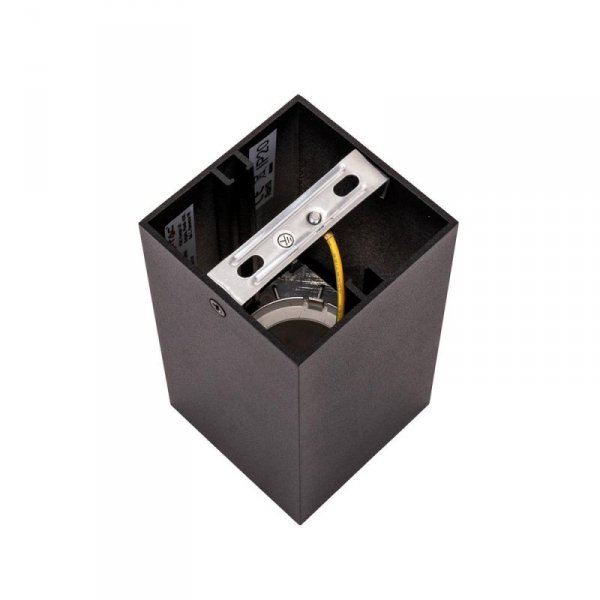 Oprawa Sufitowa V-TAC GU10 Kwadrat Natynkowa Czarny+Ciemny Chrom 74x74x140mm VT-882SQ 3 Lata Gwarancji