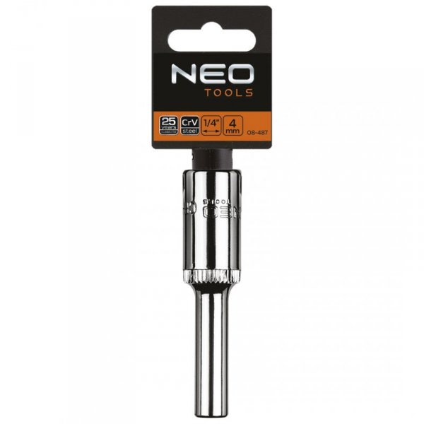 Nasadka sześciokątna długa 1/4&quot;, 4 mm
