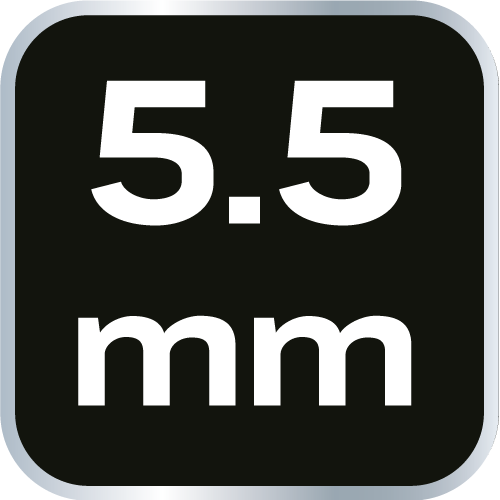 Nasadka sześciokątna długa 1/4&quot;, 5.5 mm