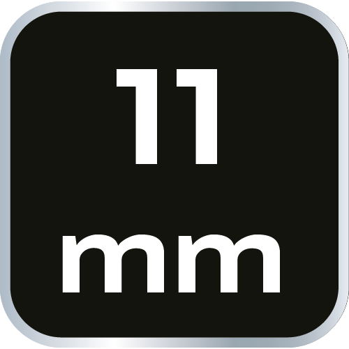 Nasadka sześciokątna 3/8&quot;, 11 mm