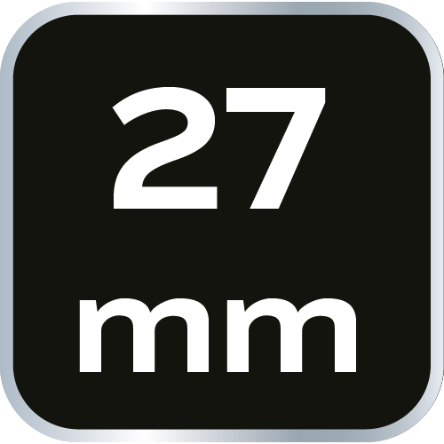 Nasadka sześciokątna długa 1/2&quot;, 27 mm