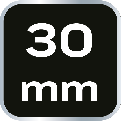 Nasadka sześciokątna długa 1/2&quot;, 30 mm