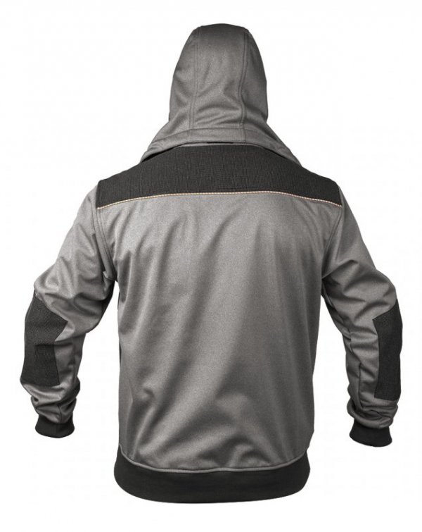 Kurtka robocza softshell z kapturem odpinanym, rozmiar XXXL