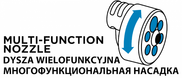 Myjka ogrodowa akumulatorowa Energy+ 18V Li-lon, max. ciśń. 24 bar, bez akumulatora