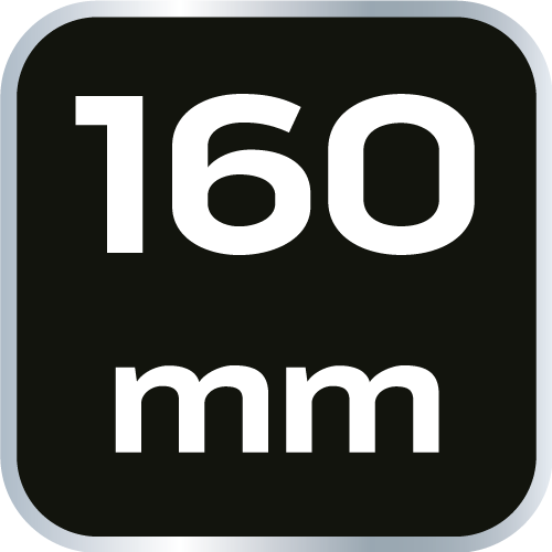 Szczypce wydłużone proste 160 mm