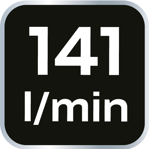 Klucz udarowy pneumatyczny, 1/2&quot;, 320 Nm, zestaw z nasadkami