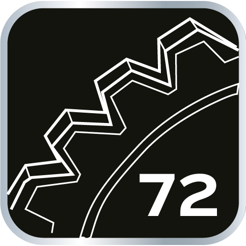Klucz płasko-oczkowy z grzechotką i przełącznikiem 22 mm