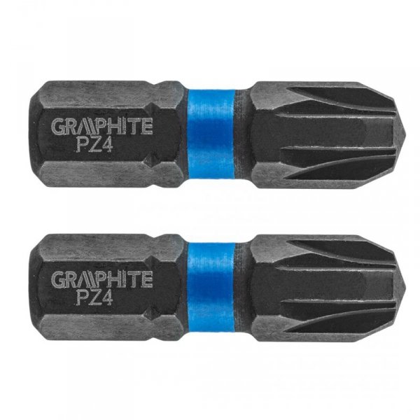 Bity udarowe PZ4 x 25 mm, 2 szt.