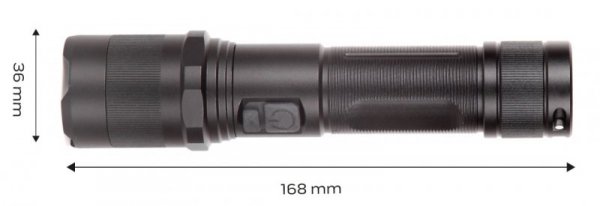 Latarka akumulatorowa USB 1000 lm OSRAM P9 LED