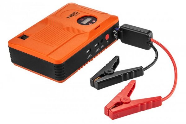 Urządzenie rozruchowe &quot;Jumpstarter&quot;, power bank  - 14Ah, kompresor 3.5BAR, latarka