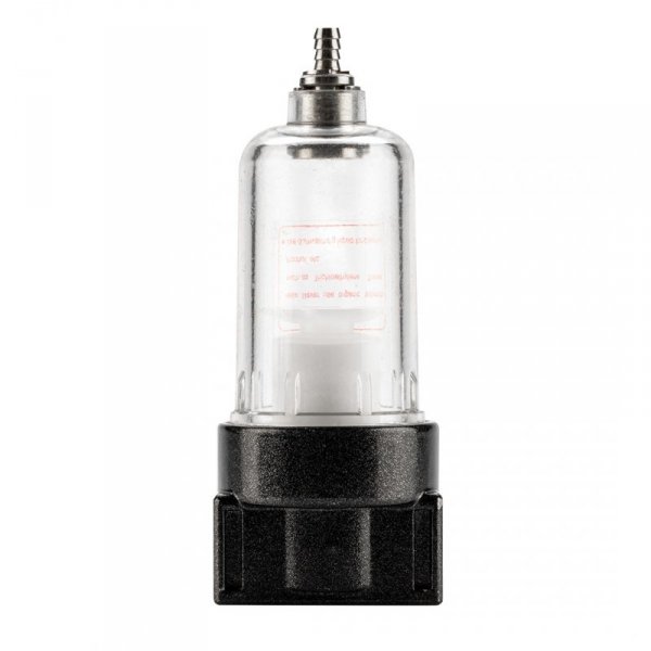 Filtr odwadniacz 1/4&quot;, metalowa obudowa