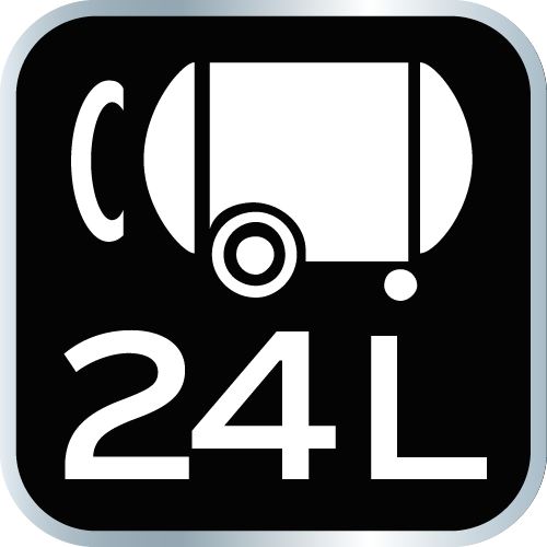 Kompresor bezolejowy 24 l
