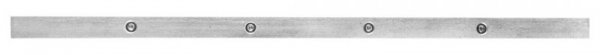 Szyny prowadzące 2 x 700 mm, łącznik, 2 zaciski