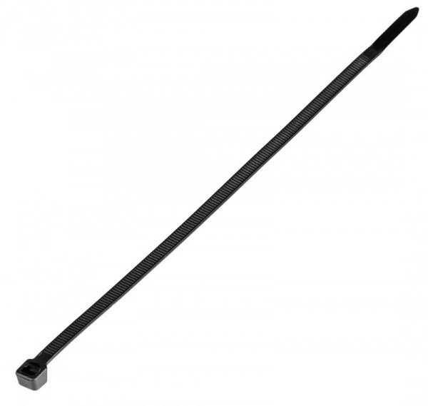 Opaski zaciskowe 4.8 x 300 mm, 75 szt., czarne