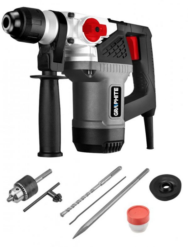 Młot udarowy SDS+ 900W, walizka