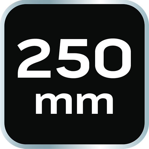 Szczypce do rur 250 mm, zakres 0-38 mm