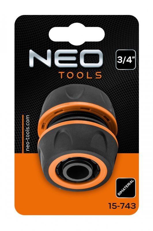 Reparator węża 3/4&quot;, dwumateriałowy