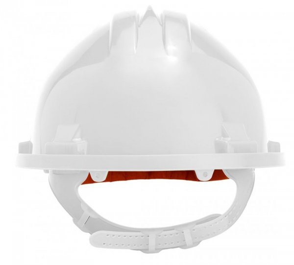 Kask ochronny atestowany, biały