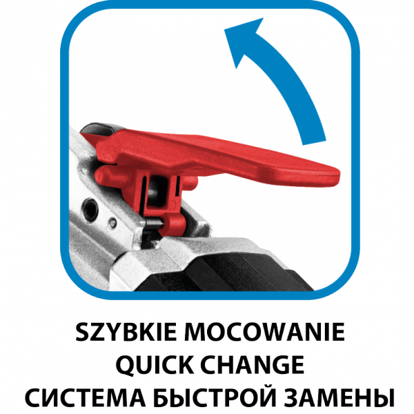 Urządzenie wielofunkcyjne 500W, ilość oscylacji 8000-16000 min⁻¹, walizka