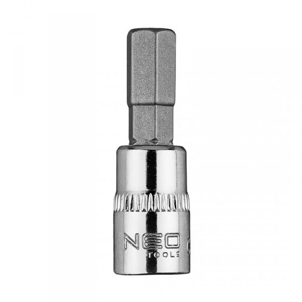 Końcówka sześciokątna H7 na nasadce 1/4&quot;, krótka, 37 mm