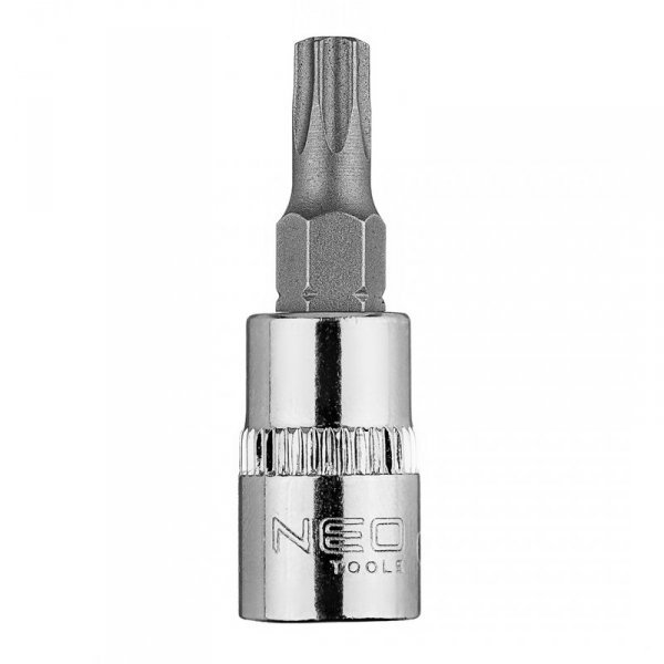 Końcówka TORX TX27 na nasadce 1/4&quot;, krótka, 37 mm