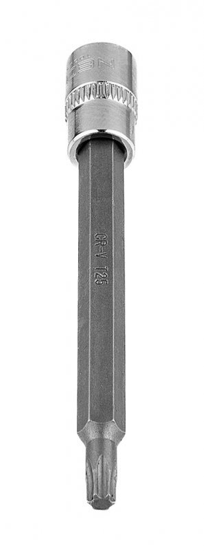 Końcówka TORX TX25 na nasadce 1/4&quot;, długa, 87 mm
