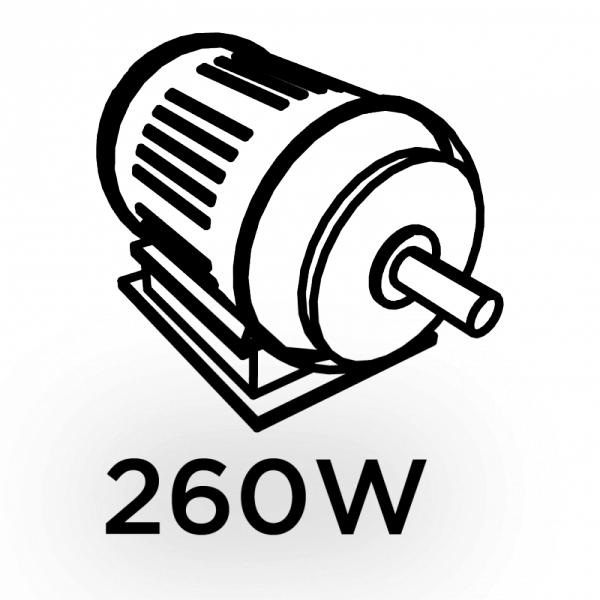 Szlifierka oscylacyjna 260W, stopa 90 x 187 mm