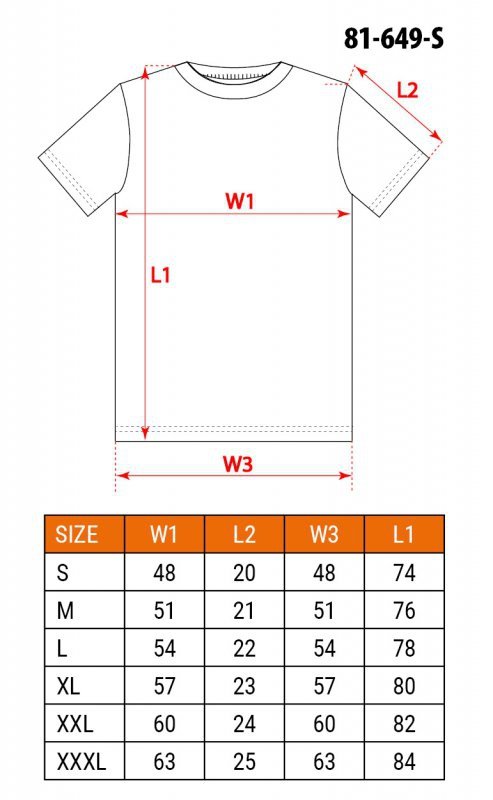 T-shirt granatowy, rozmiar S