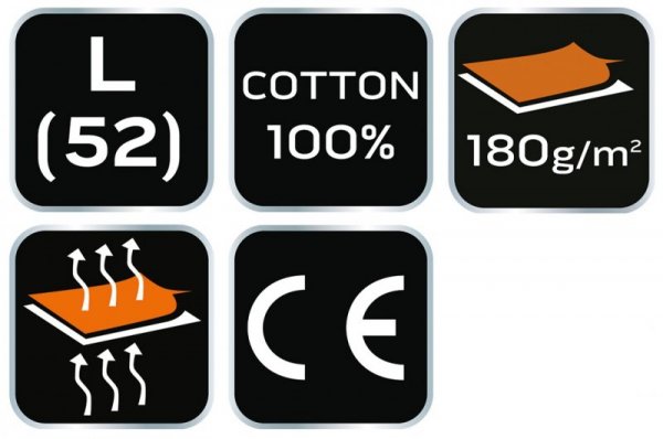 T-shirt czerwony, rozmiar L