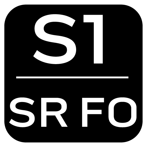 Trzewiki skórzane S1 SRC, stalowy podnosek, rozmiar 44