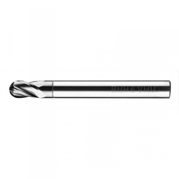 Frez węglikowy Baildon DIN 6527 L FWP2L 3 mm, VHM TiAlN, Z2, 57-7 mm